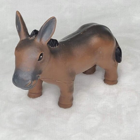 2005 Donkey Rubber Figure Kids Baby Bath Toy Farm Animal - Picture 8 of 11